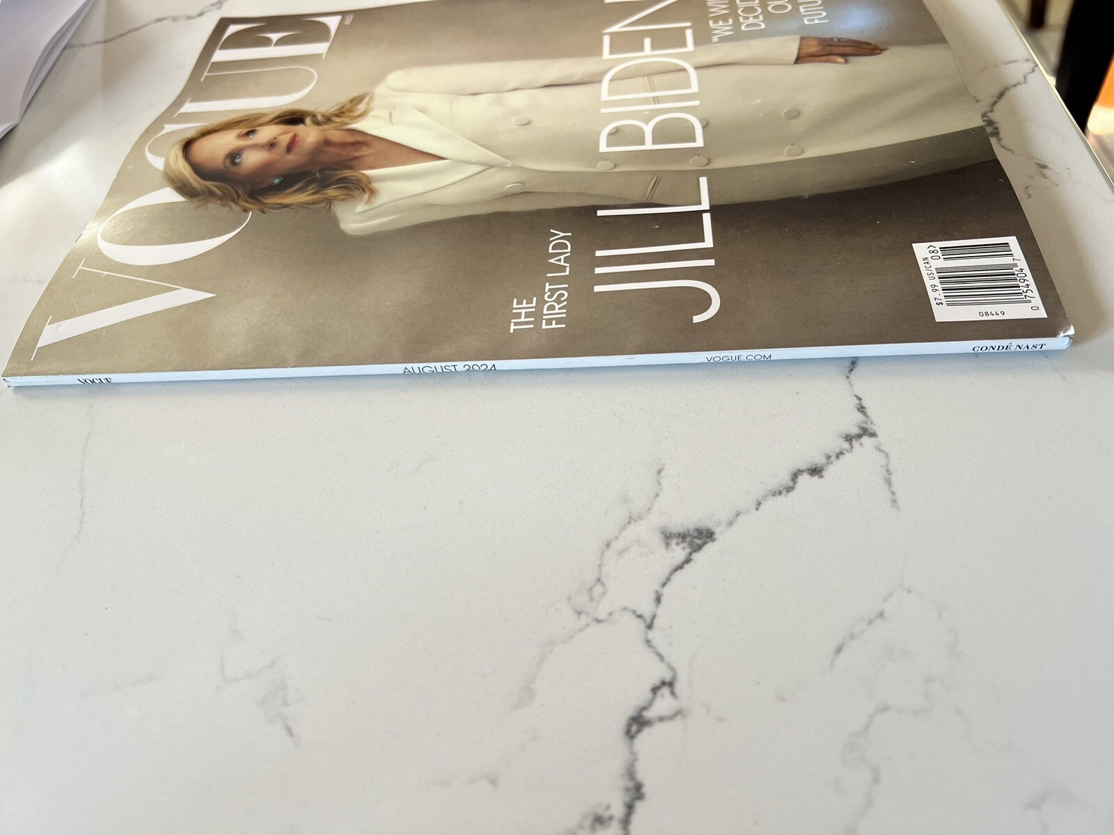 Vogue Jill Biden “We Will Decide Our Future” August 2024 Brand New
