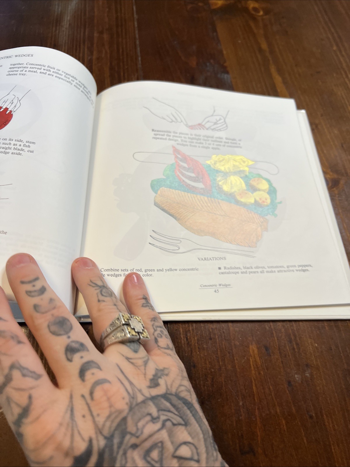 GARNISHING: THE BASICS AND BEYOND (KITCHEN MASTERPIECES) By Constance Quan *VG+*