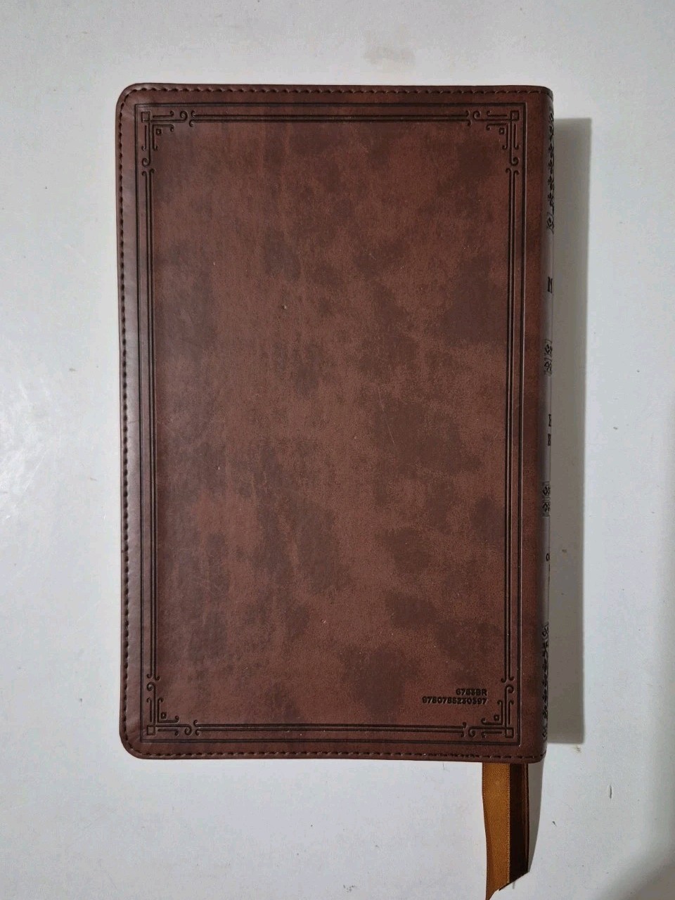 NRSV Catholic Bible, Leathersoft, Brown, Catholic Bible Press