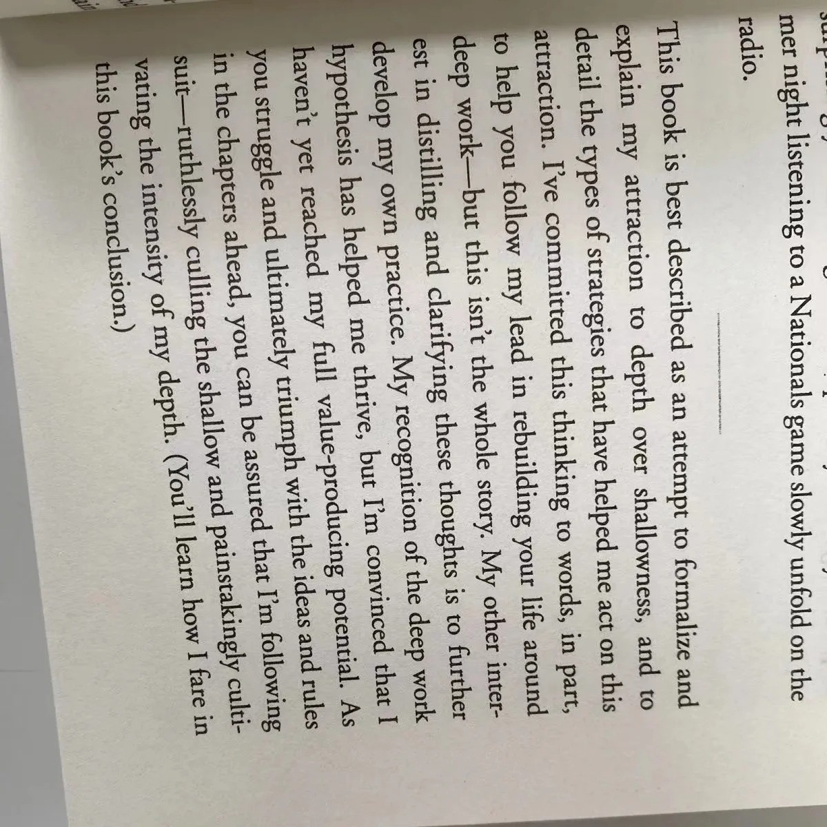 Deep Work By Cal Newport Rules For Focused Success in a Distracted World Novel P