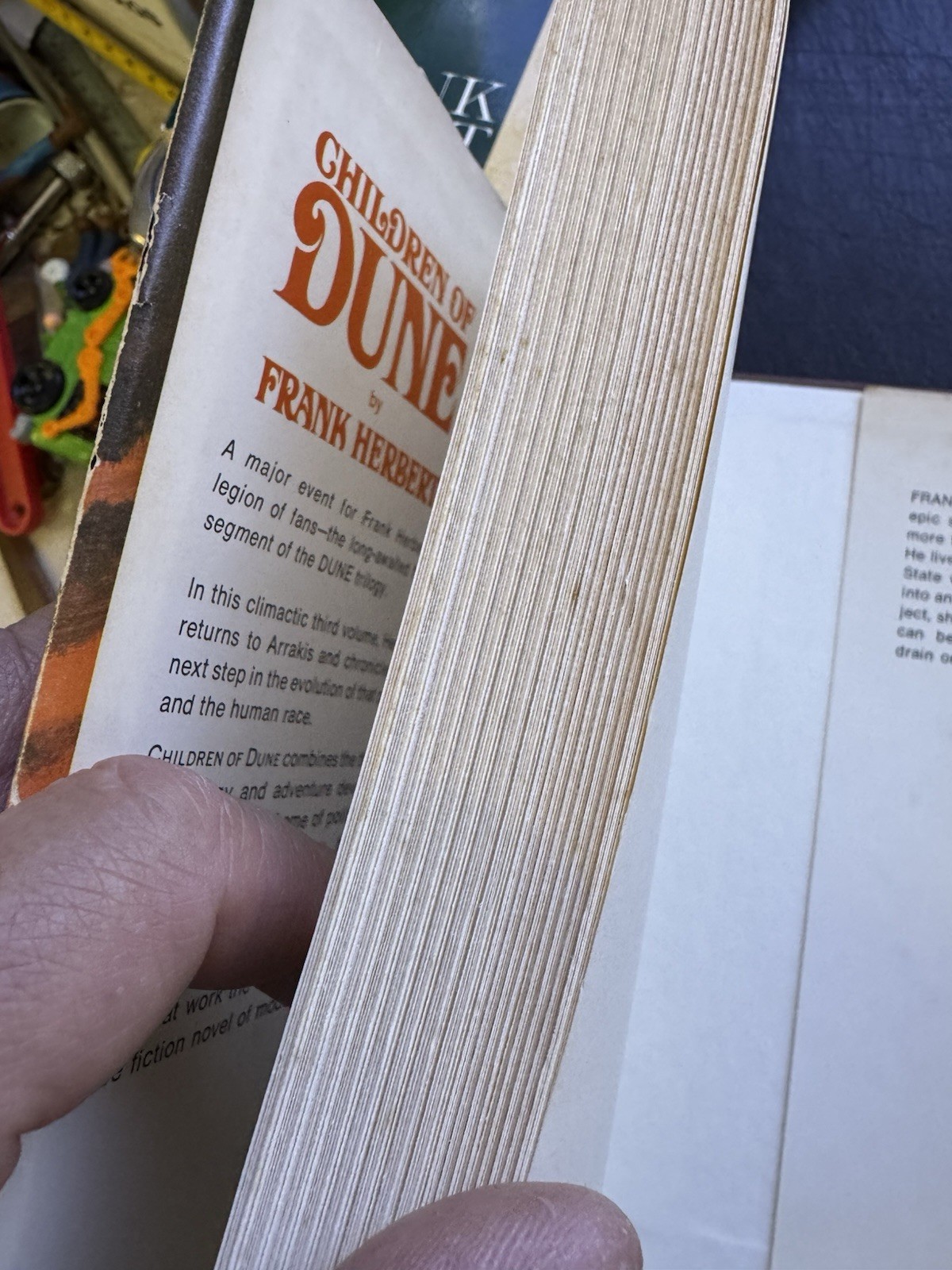 Frank Herbert Dune Trilogy Book Lot Messiah Children Of Dune Hardcover BCE