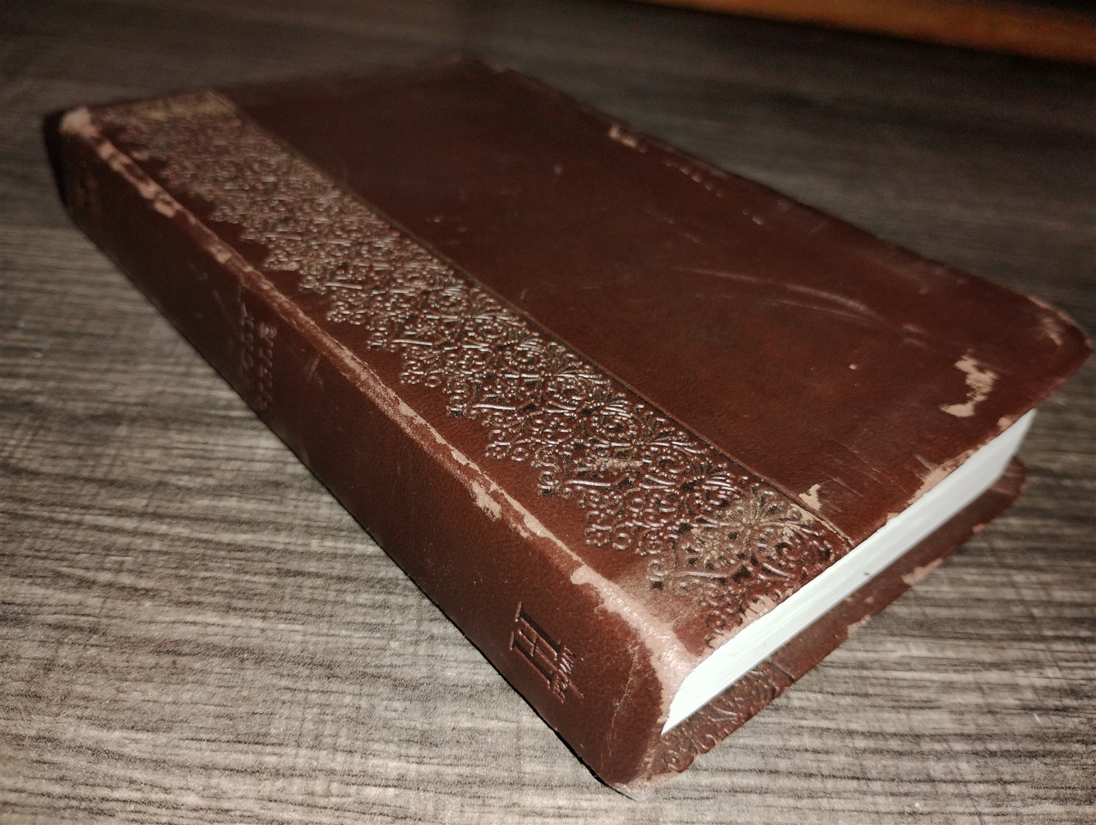 Pocket Sized Holman Christian Standard Bible HCSB 2009 Brown Simulated Leather