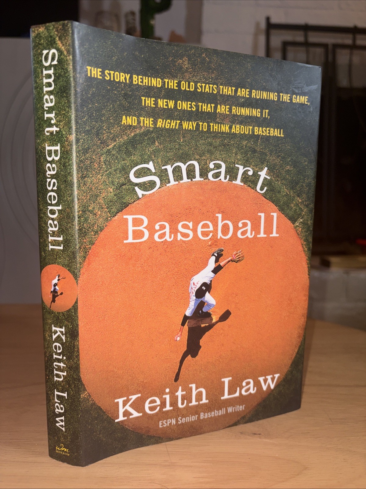 SIGNED Smart Baseball By Keith Law Hardcover, Dust Jacket William Morrow ~UNREAD