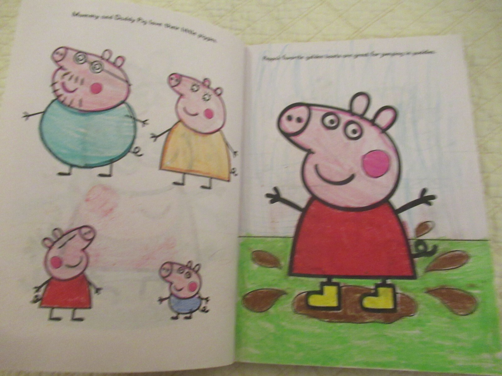 Peppa Pig Coloring Book Set (Includes Stickers) (Paperback) (Includes Crayons)