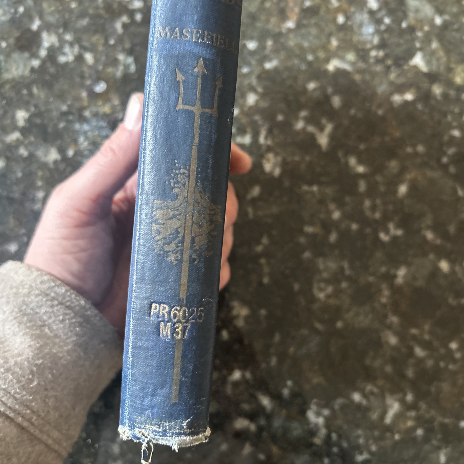 Salt Water Poems and Ballads by John Masefield 1916 MacMillan Hardcover