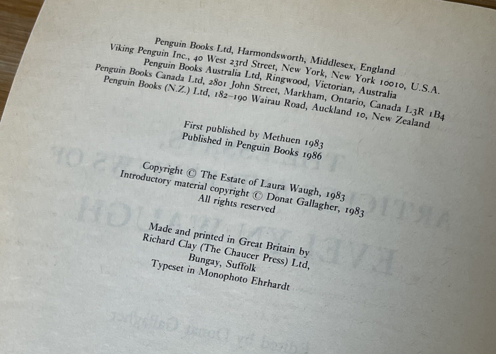 Vintage The Essays, Articles and Reviews of Evelyn Waugh PB Penguin 1986