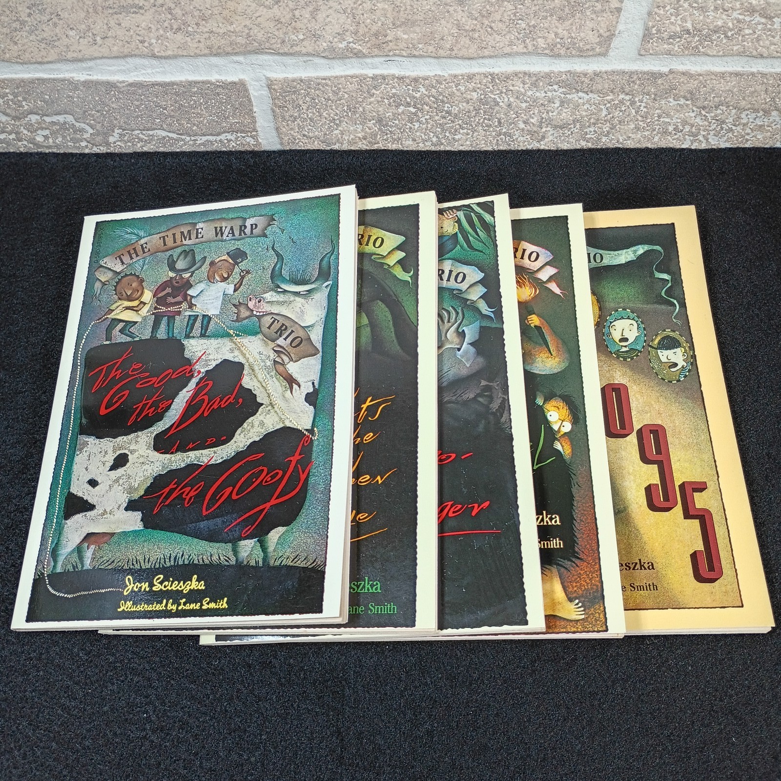 The Time Warp Trio Series Jon Scieszka Lane Smith Lot of 5 Books Kids Chapter
