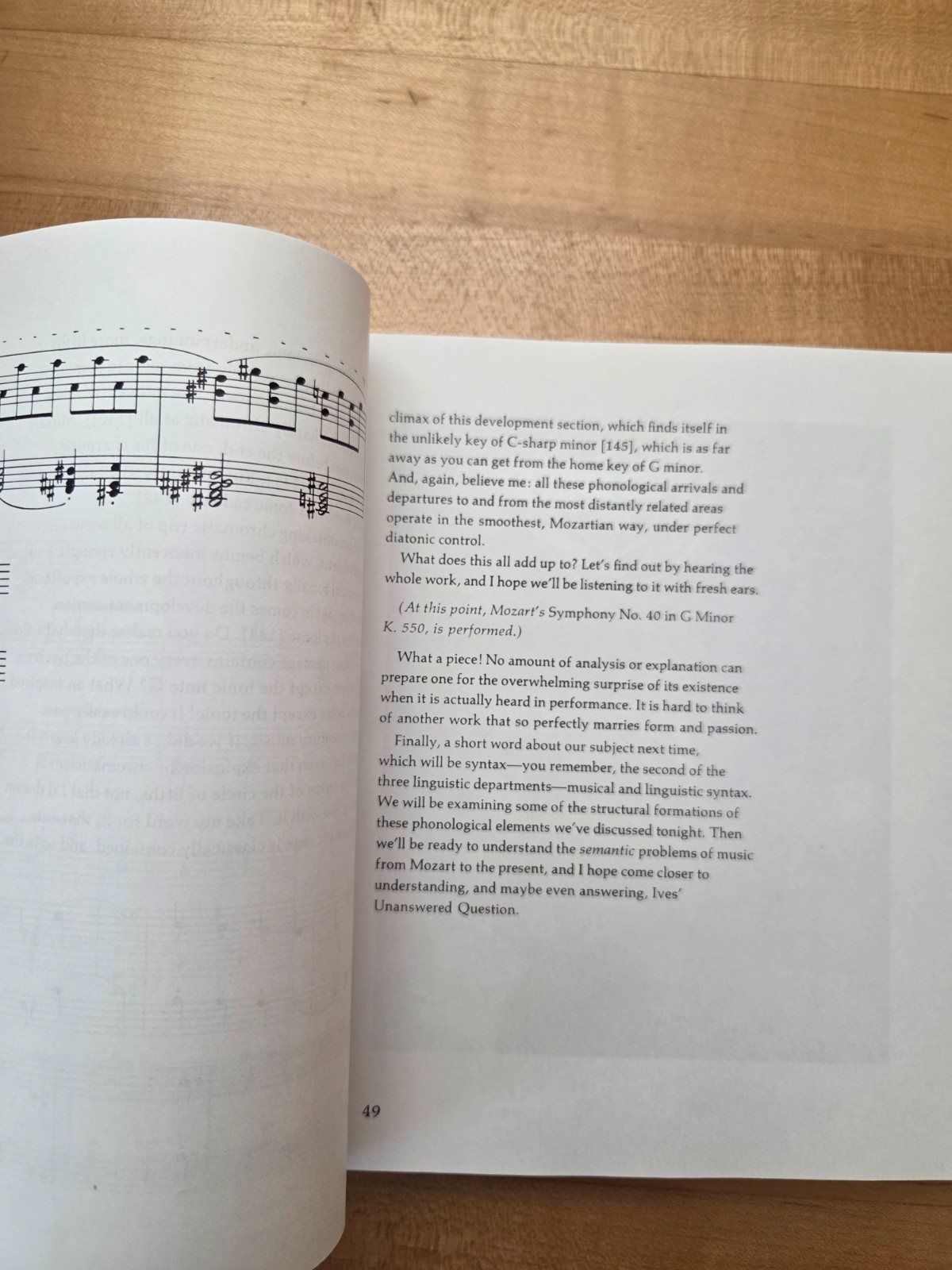 The Unanswered Question Six talks at Harvard by Leonard Bernstein Book