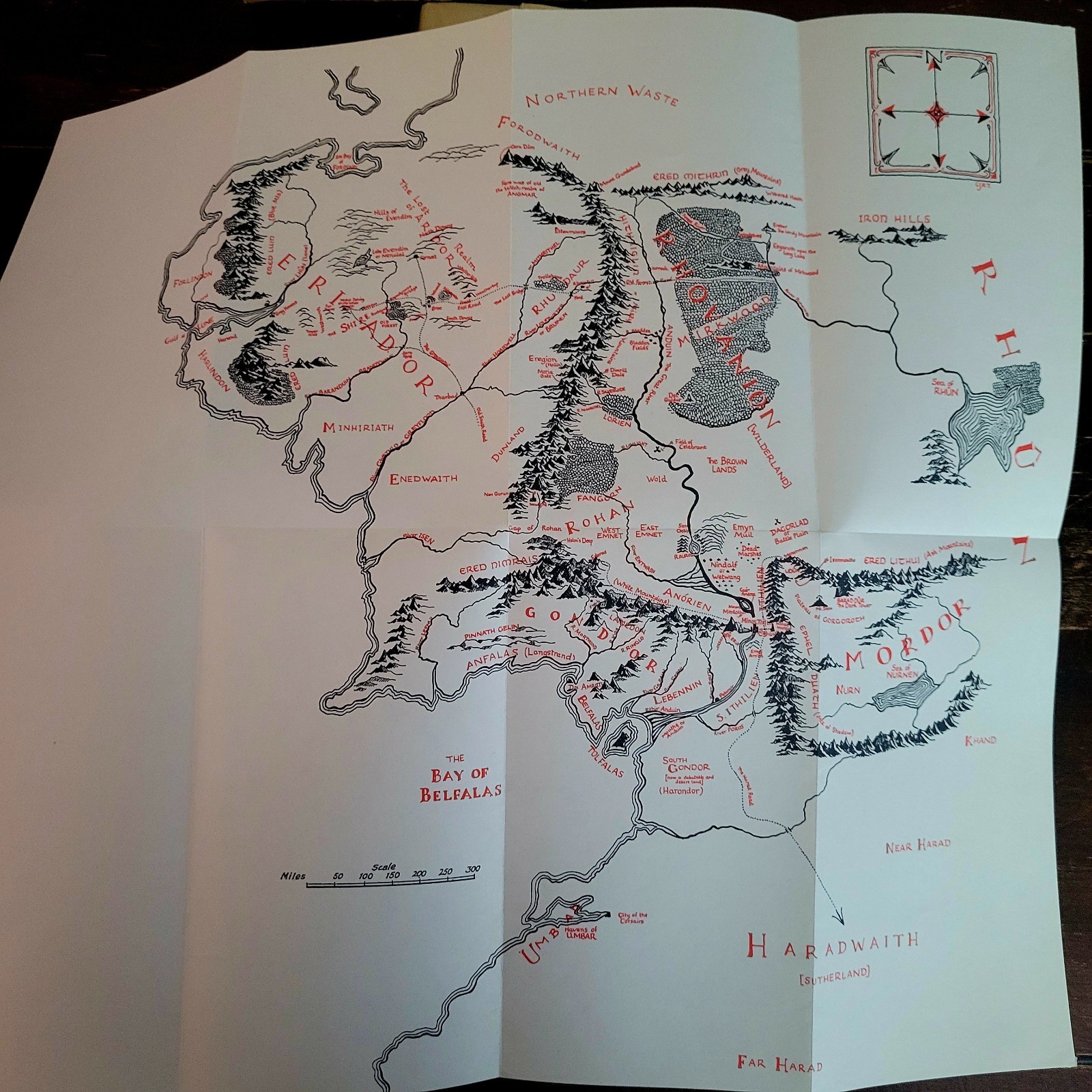 3 Vol Box Set of THE LORD OF THE RINGS by J.R.R. Tolkien (1965)