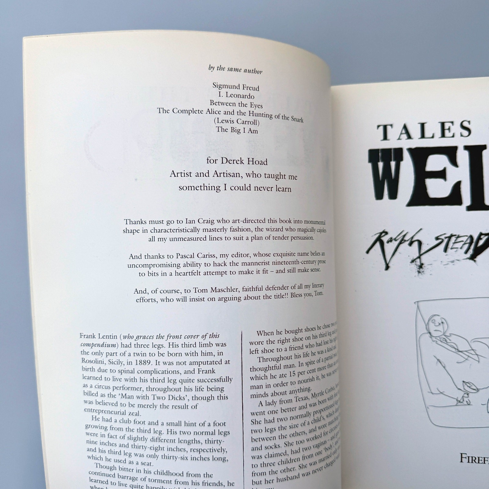 Tales of the Weirrd Ralph Steadman Softcover Book Weird