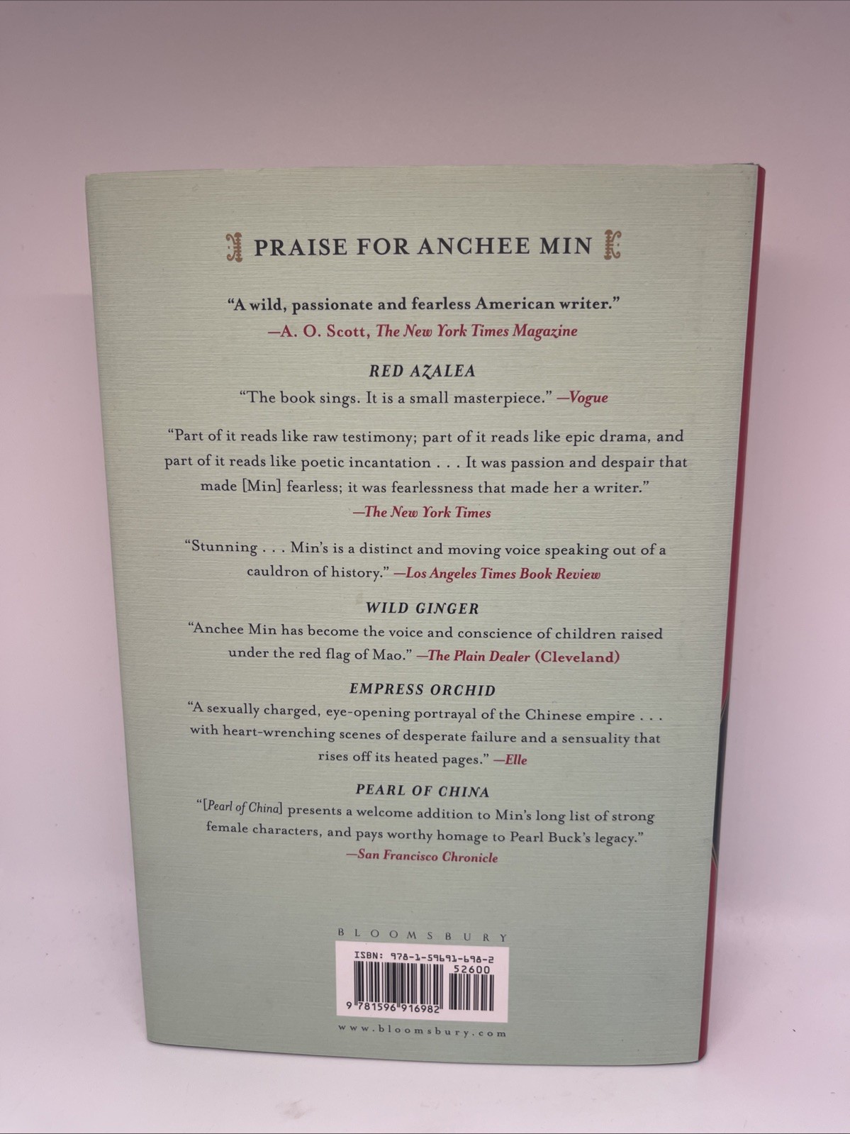 The Cooked Seed A Memoir by Anchee Min Hardback 2013