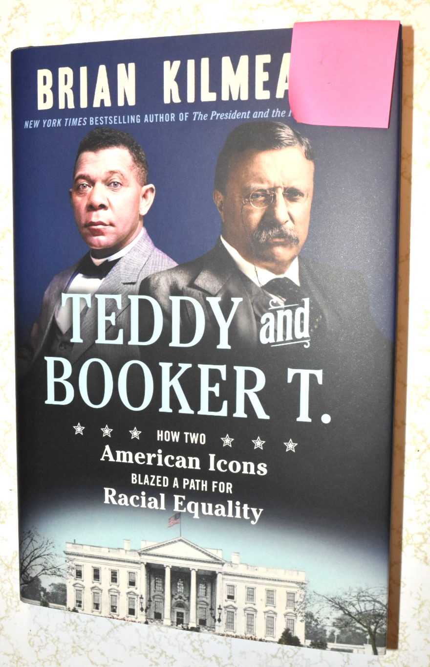 HARD COVER BOOK “TEDDY and BOOKER T. (Washington)” 350 Pages, Brand New (c) 2023