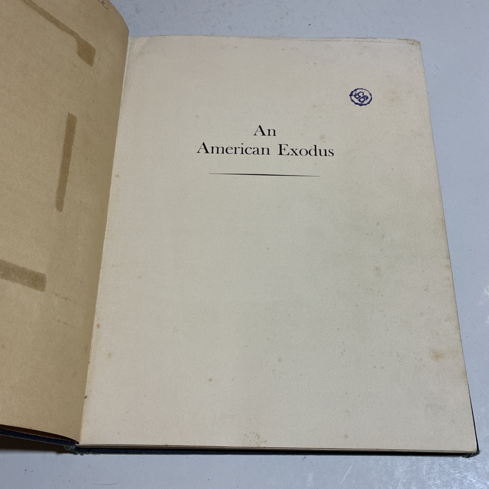 Signed Photo Book An American Exodus Dorothea Lange Paul Taylor Grapes of Wrath