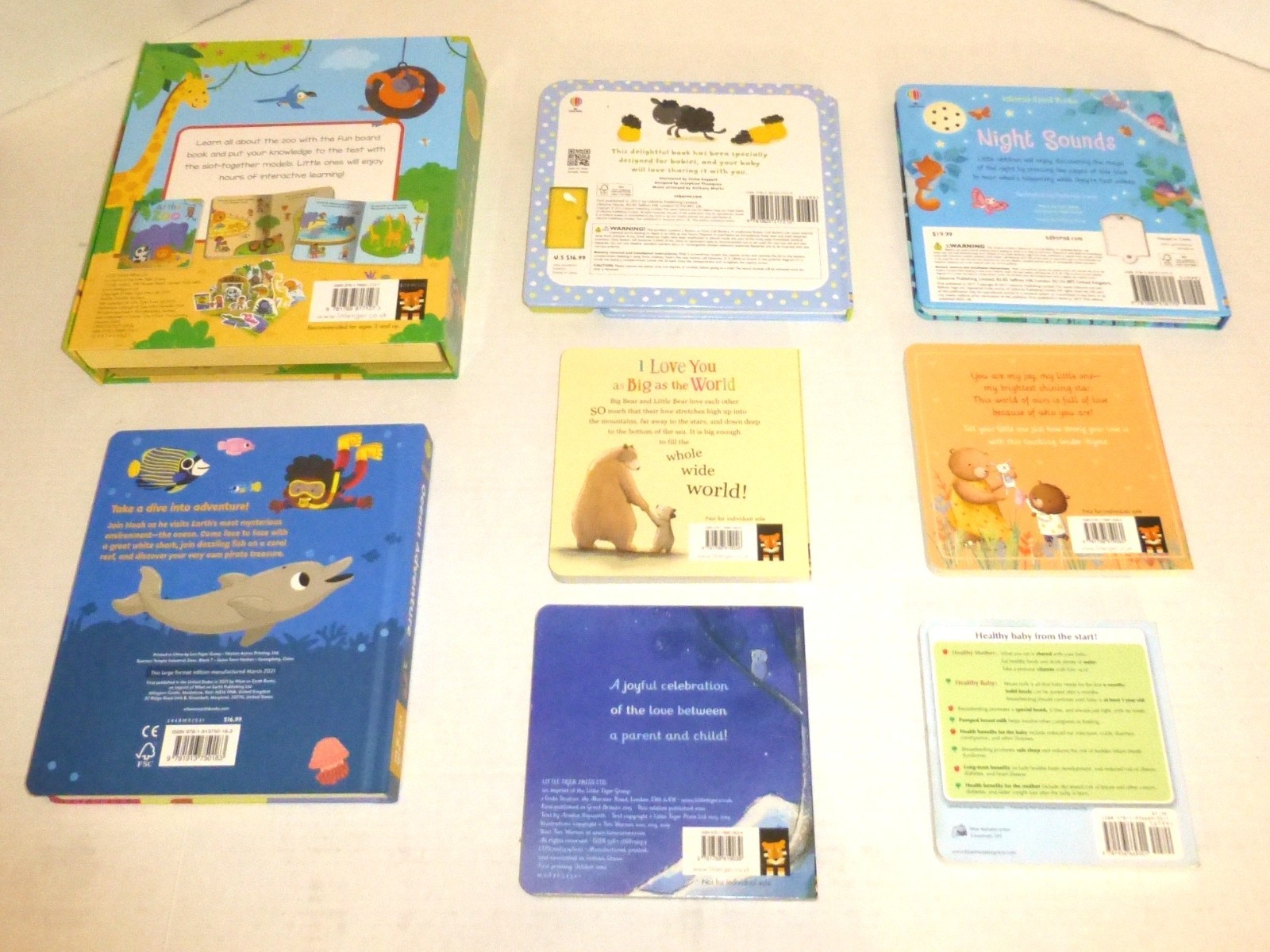 Lot of 8 Various Children’s Books All Titles are in Description PLEASE READ
