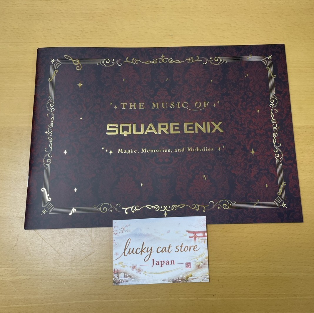 The Music of SQUARE ENIX -Magic,Memories,and Melodies OFFICIAL PAMPHLET