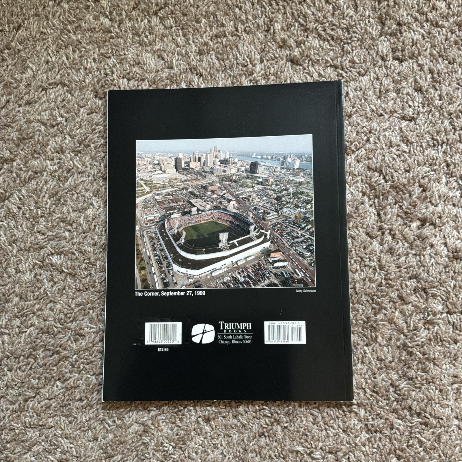 Detroit Free Press Corner to Copa Paperback Baseball Nonfiction Sports Foldout