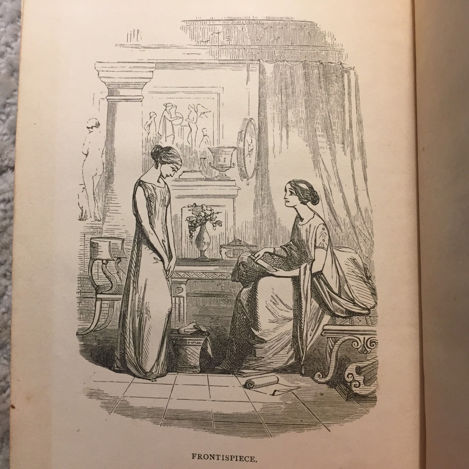 The Last Days Of Pompeii Edward Bulwer-Lytton 1880 J.B. Lippincott Disaster Fic