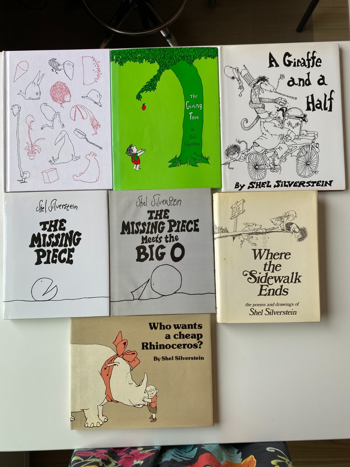 SHEL SILVERSTEIN LOT 13~Lafcadio~Runny Babbit~Missing Piece~BIG O~RETURNS~ABZ~