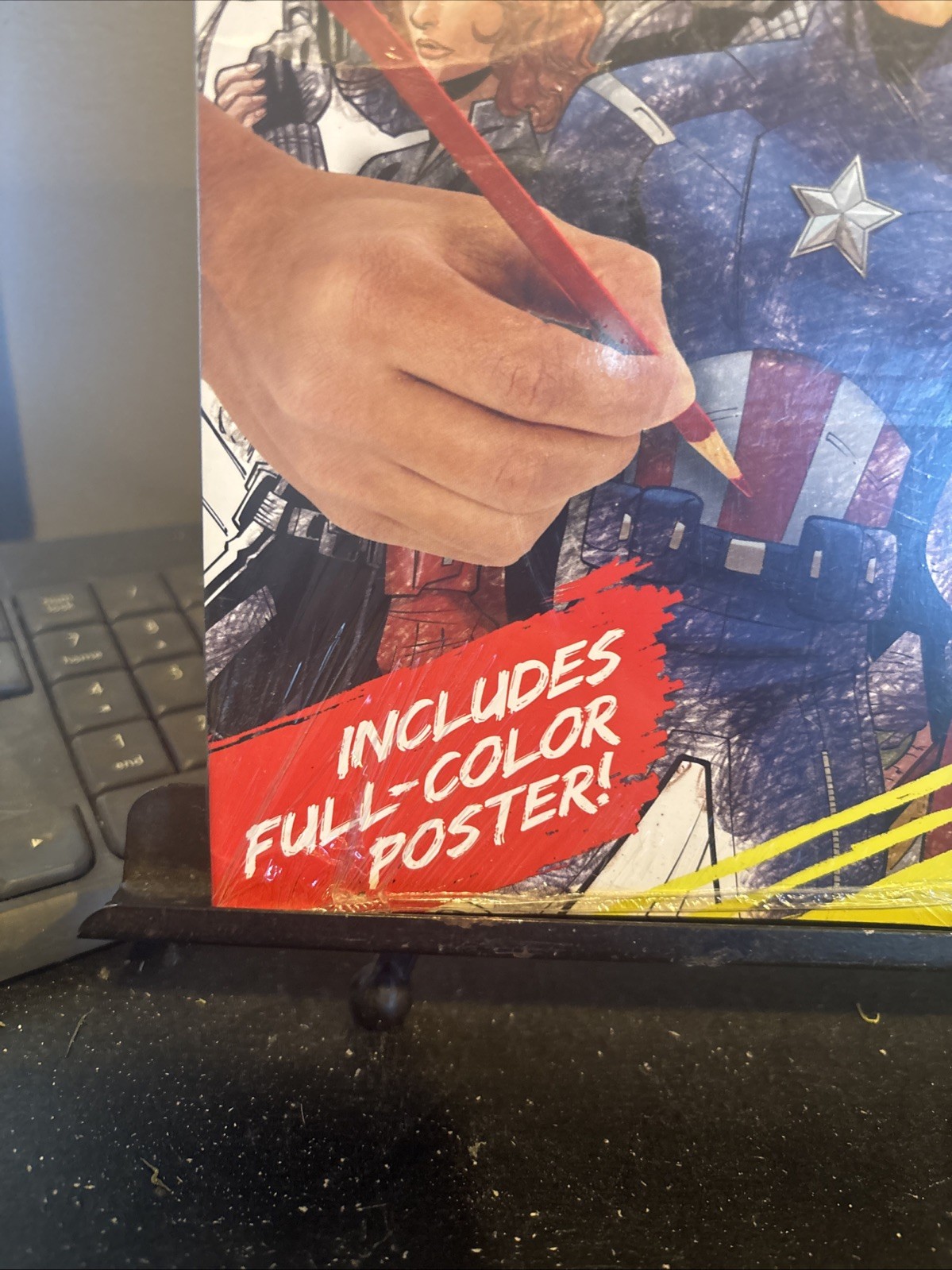 Crayola Art With Edge Marvel Avengers Endgame 28 Pages + 1 Poster Sealed New