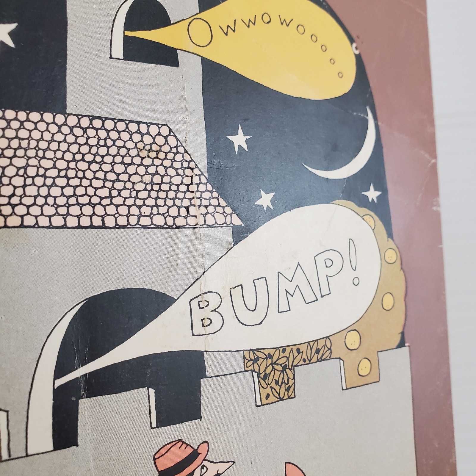 the Bump in The Night by Anne Rockwell 1975 PB