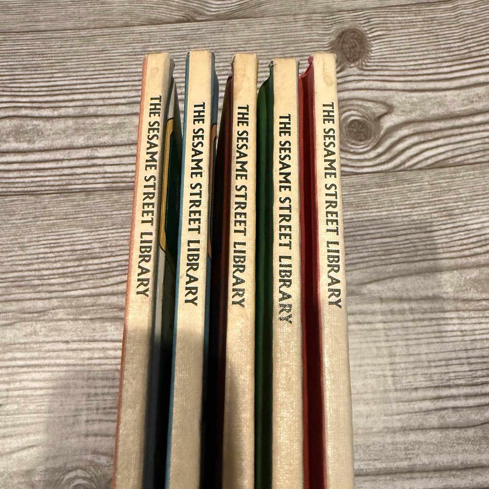 Vintage Sesame Street Library Books Set Vol 1–15 CTW Funk Wagnalls 1970s