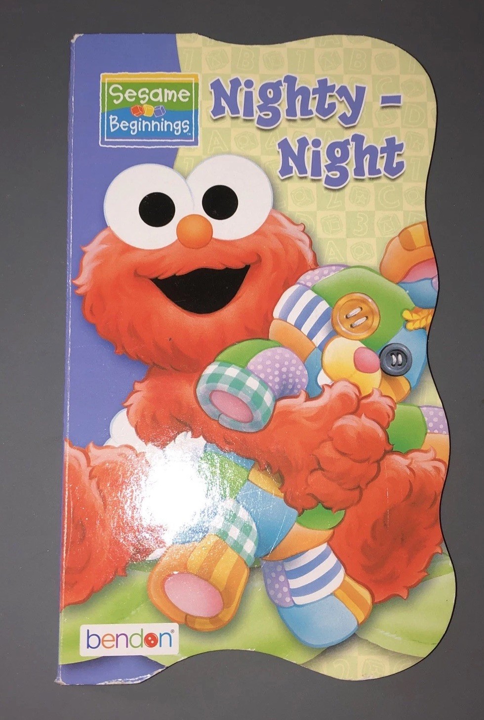 Sesame Beginnings Board Book Nighty-Night Bendon Publishing EUC