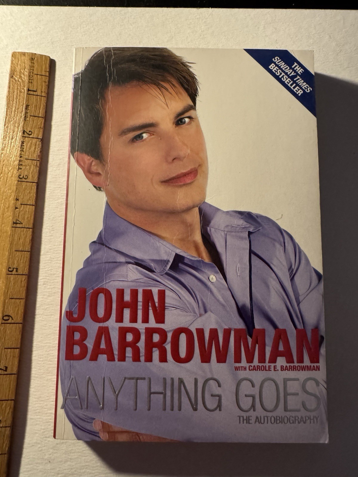 Books, 2 Total. China Rich Girlfriend And John Barrowman, Anything Goes.