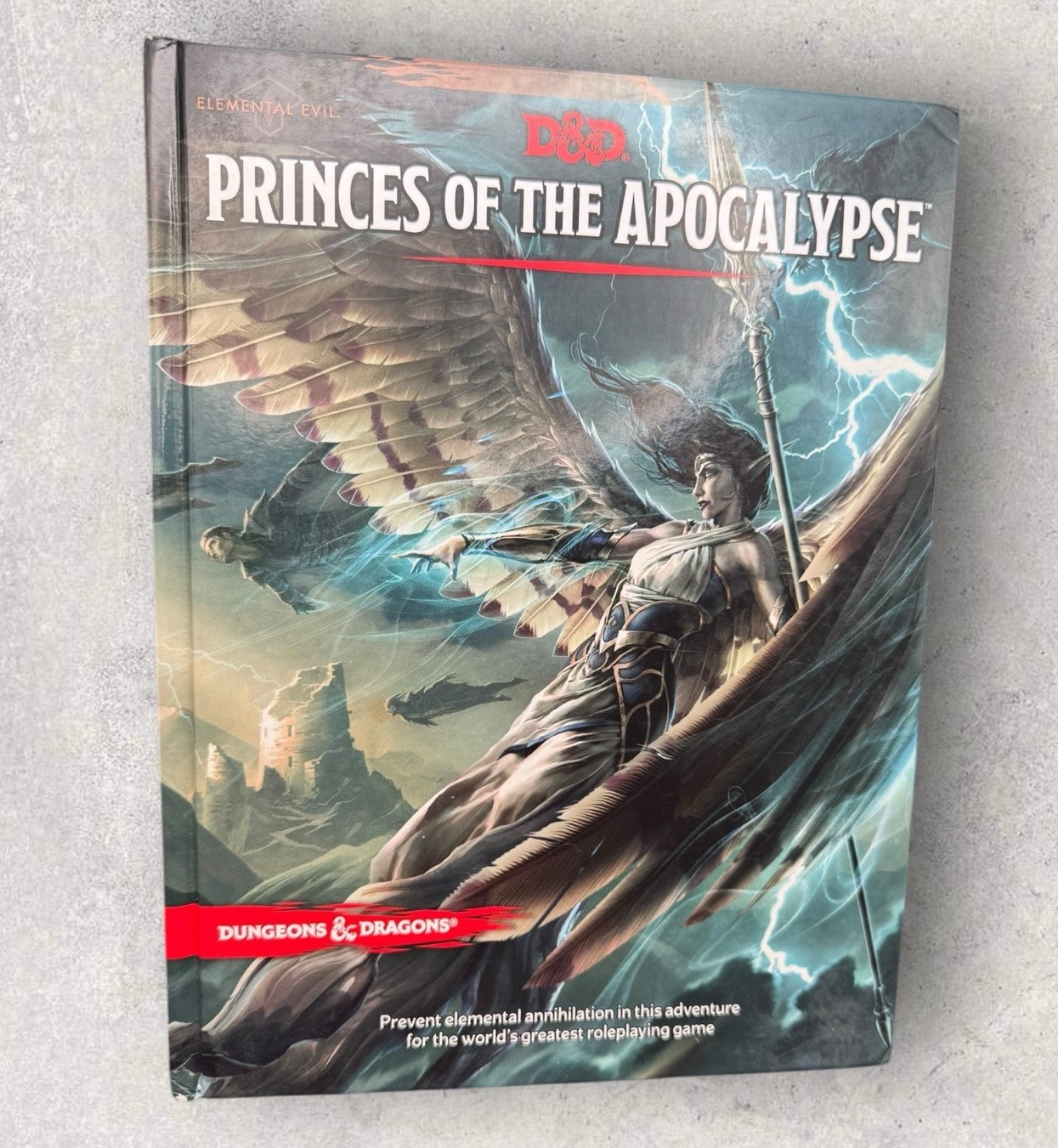 Princes of the Apocalypse (D&D Accessory) – Hardcover By Wizards RPG Team – GOOD