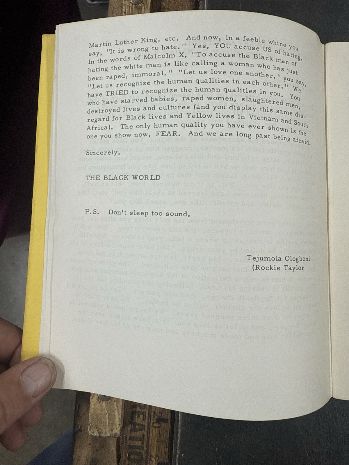 Drum Song Poems By Rockie Taylor (Tejumola Ologboni) Gwendolyn Brooks 1969