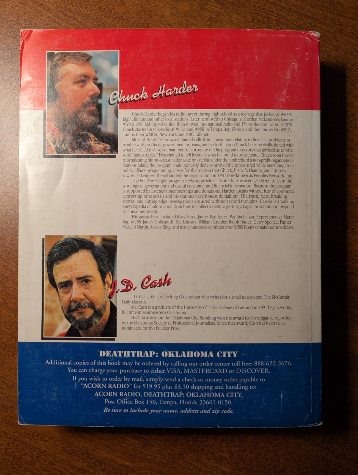 Deathtrap Oklahoma City, 1997 1st Ed, VG, Priced To Sell