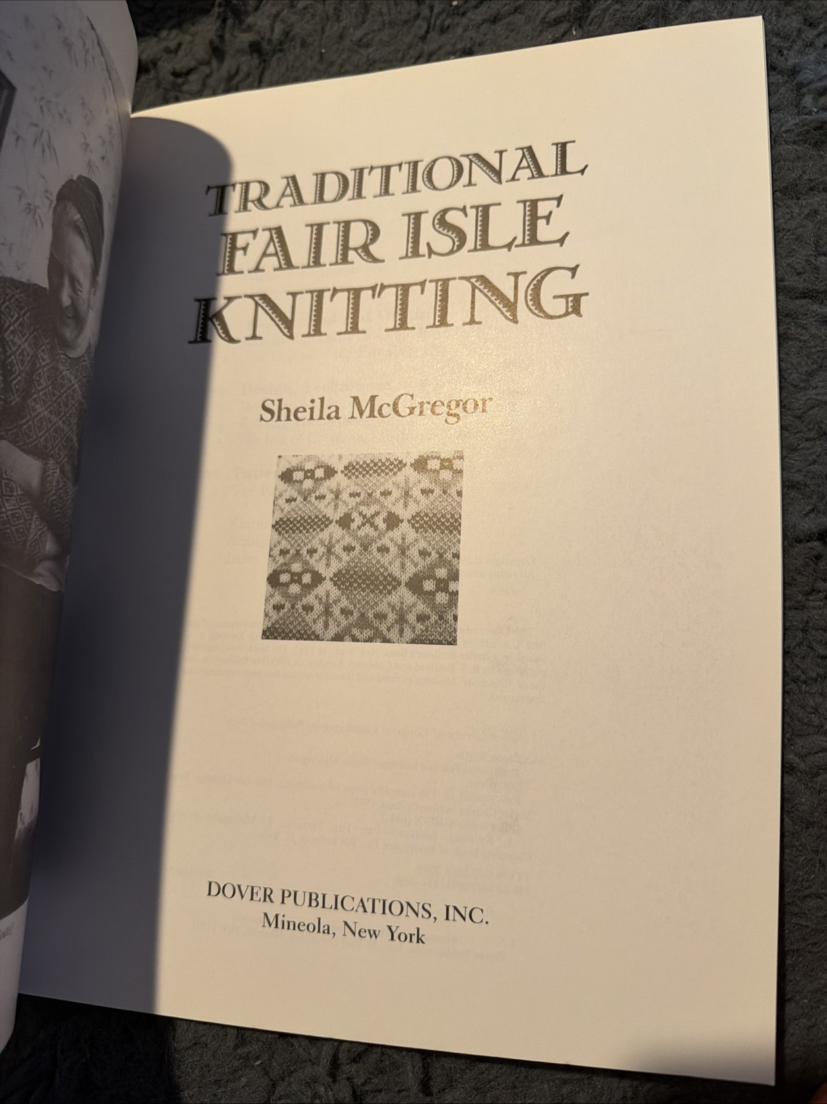 Traditional Fair Isle Knitting (Dover Crafts: Knitting) C-493