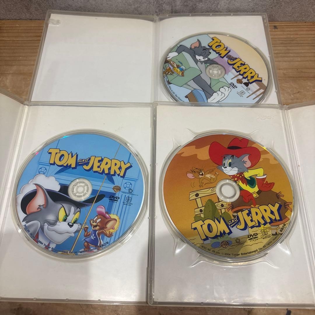 Tom and Jerry DVD 3-Disc Set Short Cartoons, Kids Animation, Tested Working