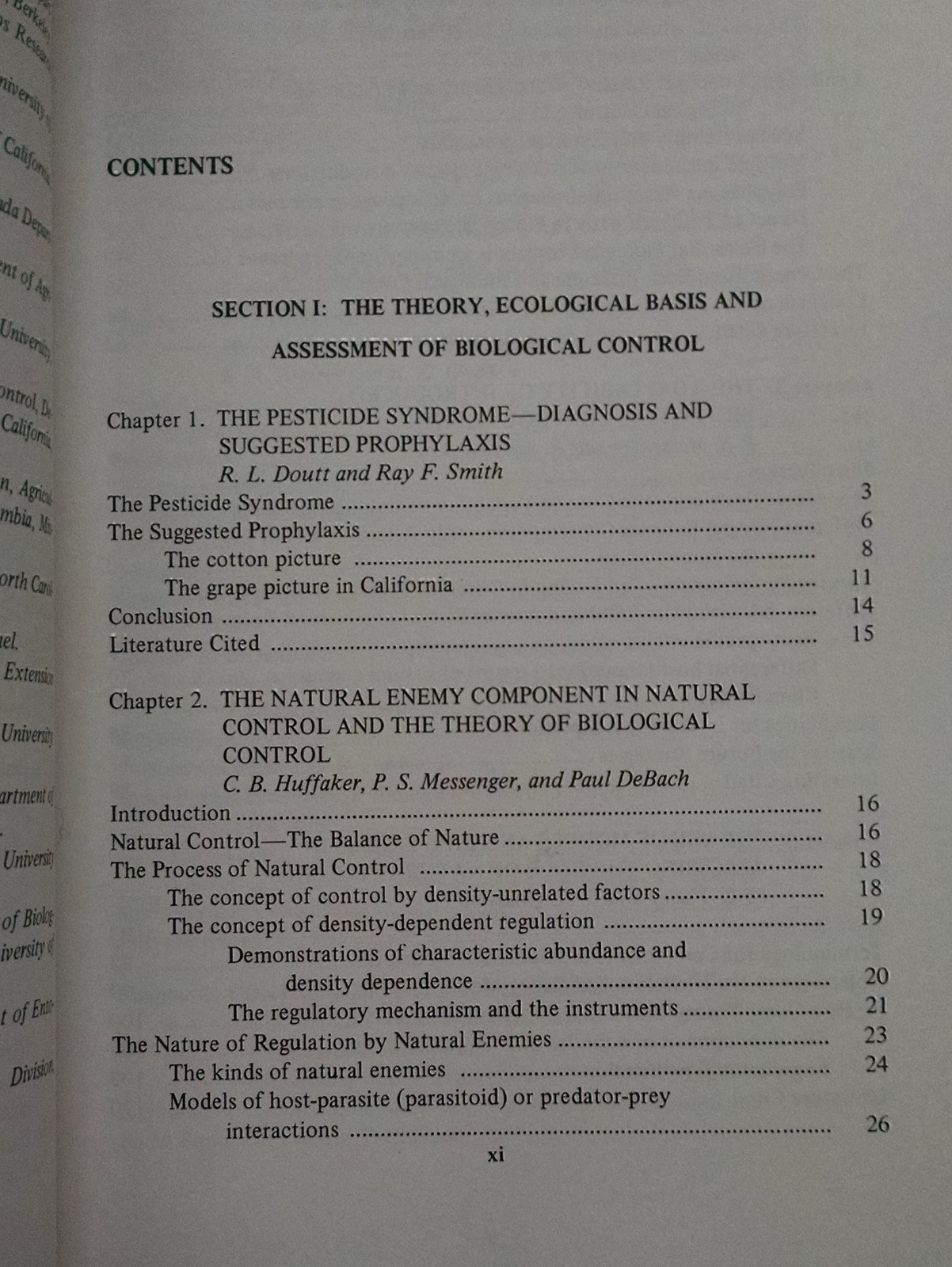 1974 Biological Control Huffaker natural insecticide environment ecology