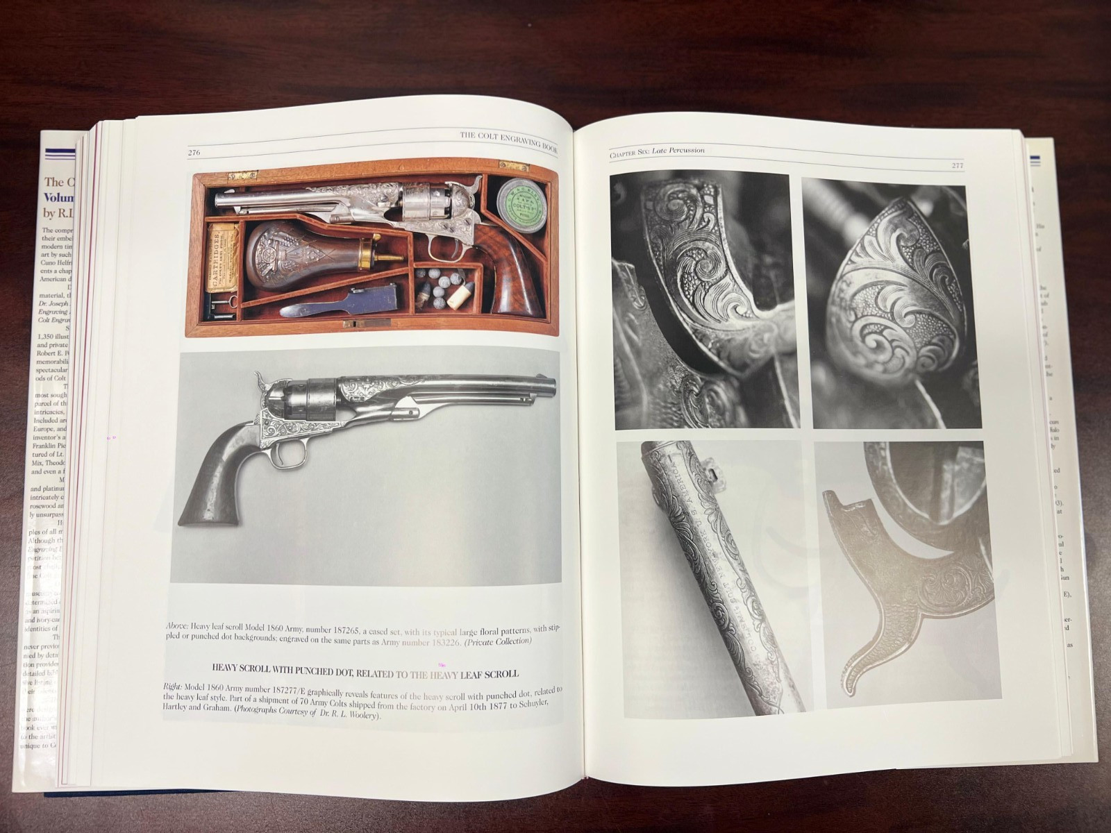 The Colt Engraving Book Vol 1&2 + Silk & Steel Signed Set by R.L. Wilson Ltd Ed