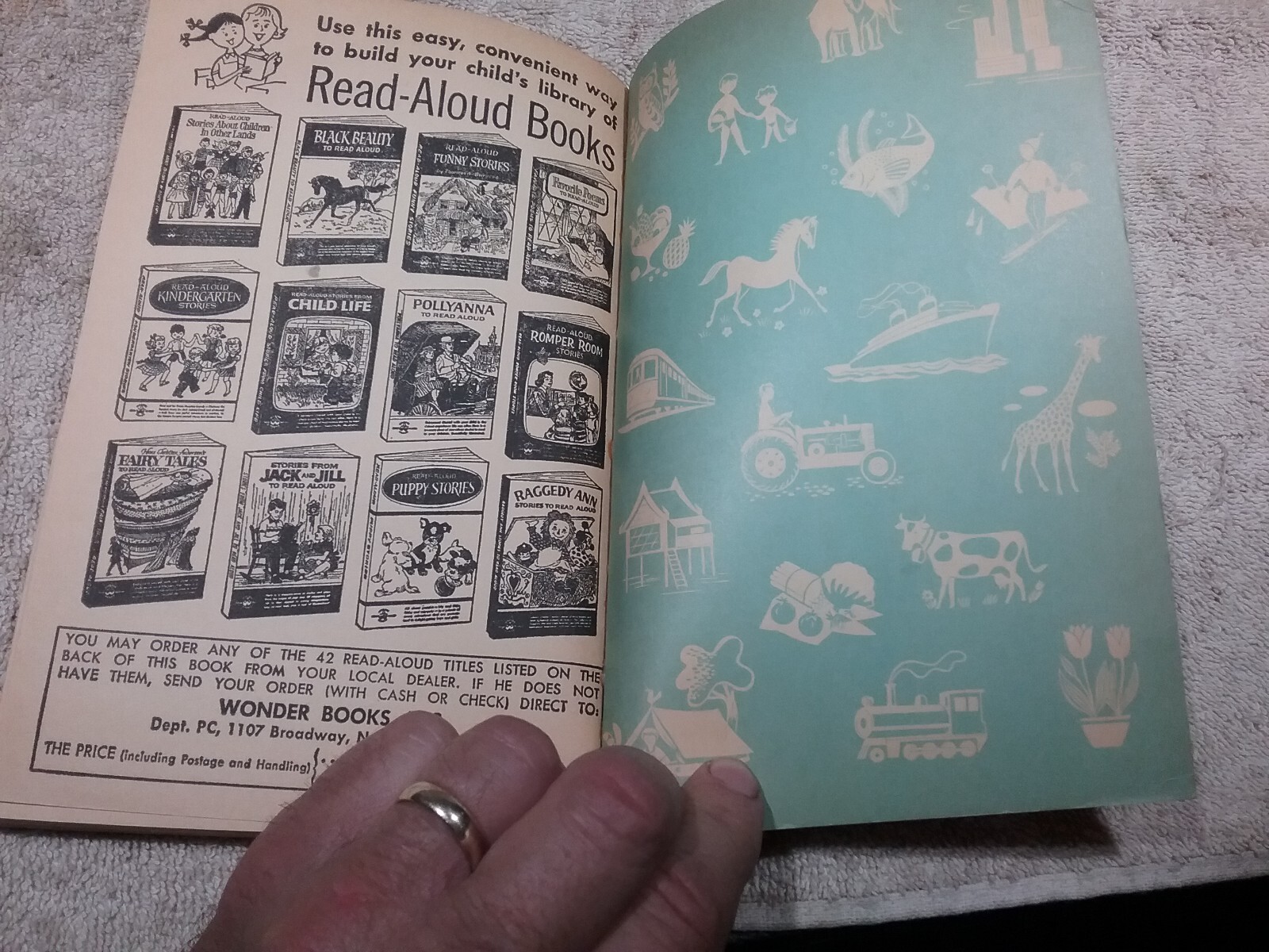 Vintage 1961 Book “TOM SAWYER To Read Aloud” 159 Pages Illustrated, Paperback