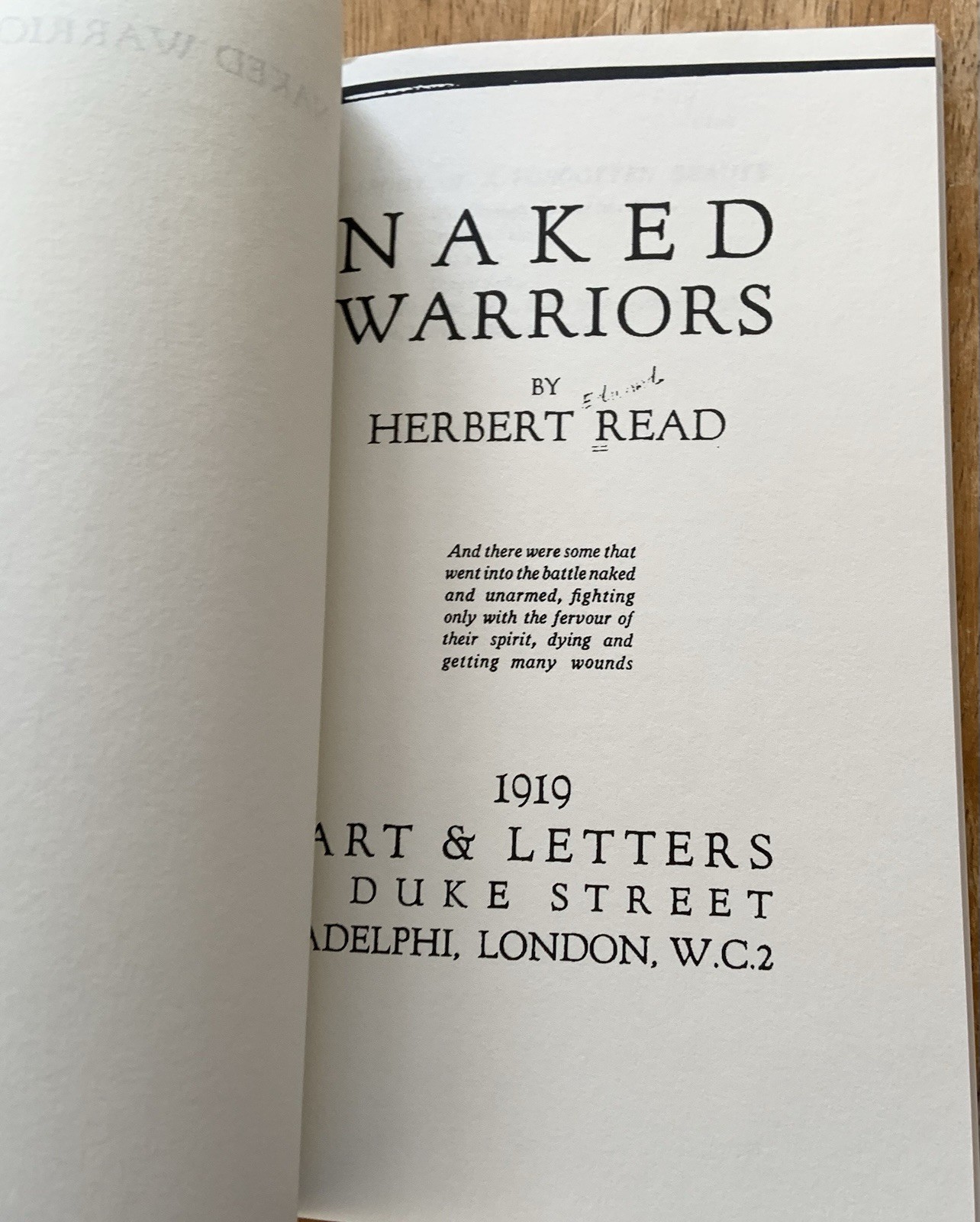 Naked Warriors