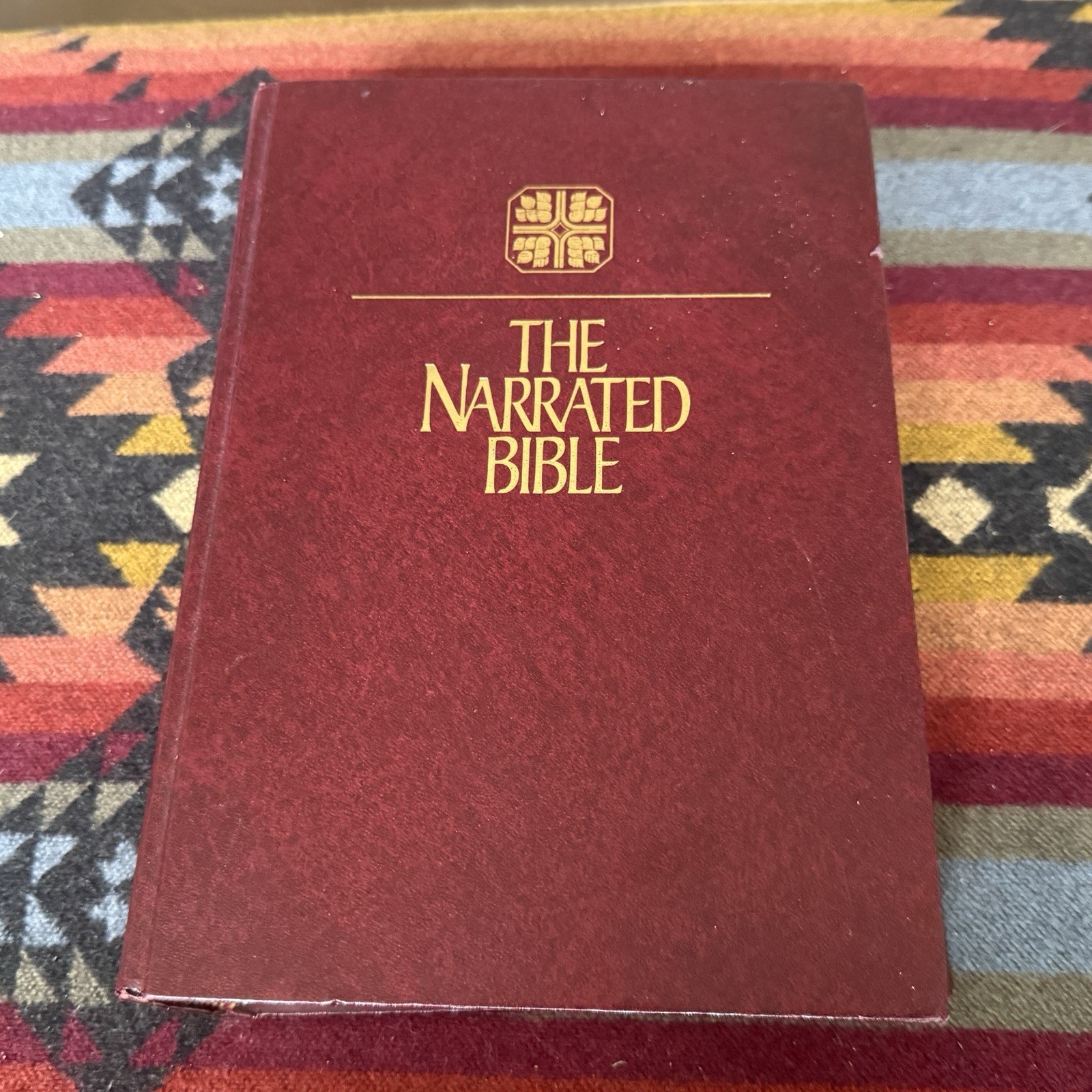 Narrated Bible in Chronological Order by F. LaGard Smith (1984, Hardcover)- Good