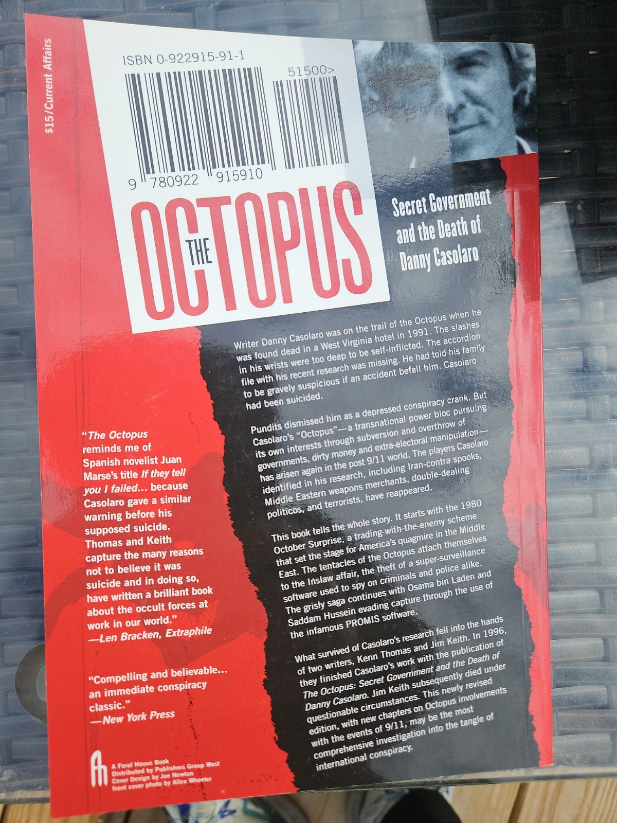 The Octopus Secret Gov. & The Death of Danny Casolaro ’04 Kenn Thomas /Jim Keith