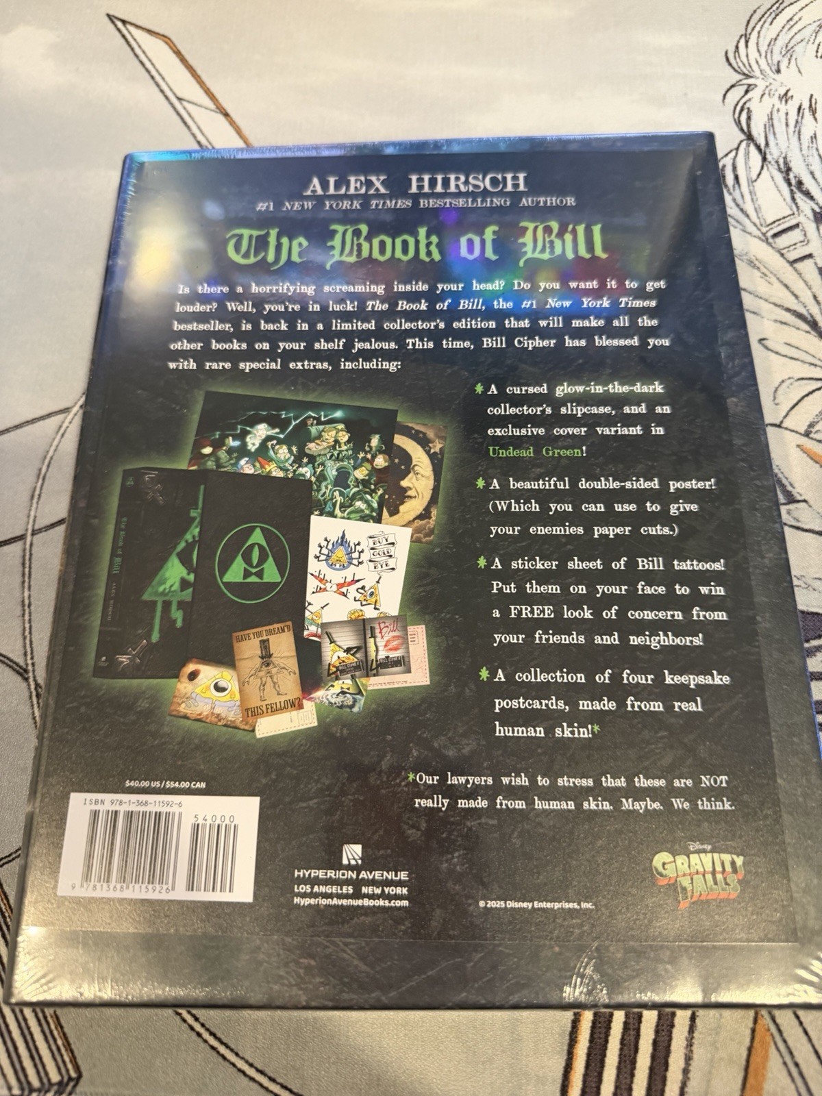 The Book of Bill by Alex Hirsch SIGNED Limited Edition Barnes & Noble NEW SEALED