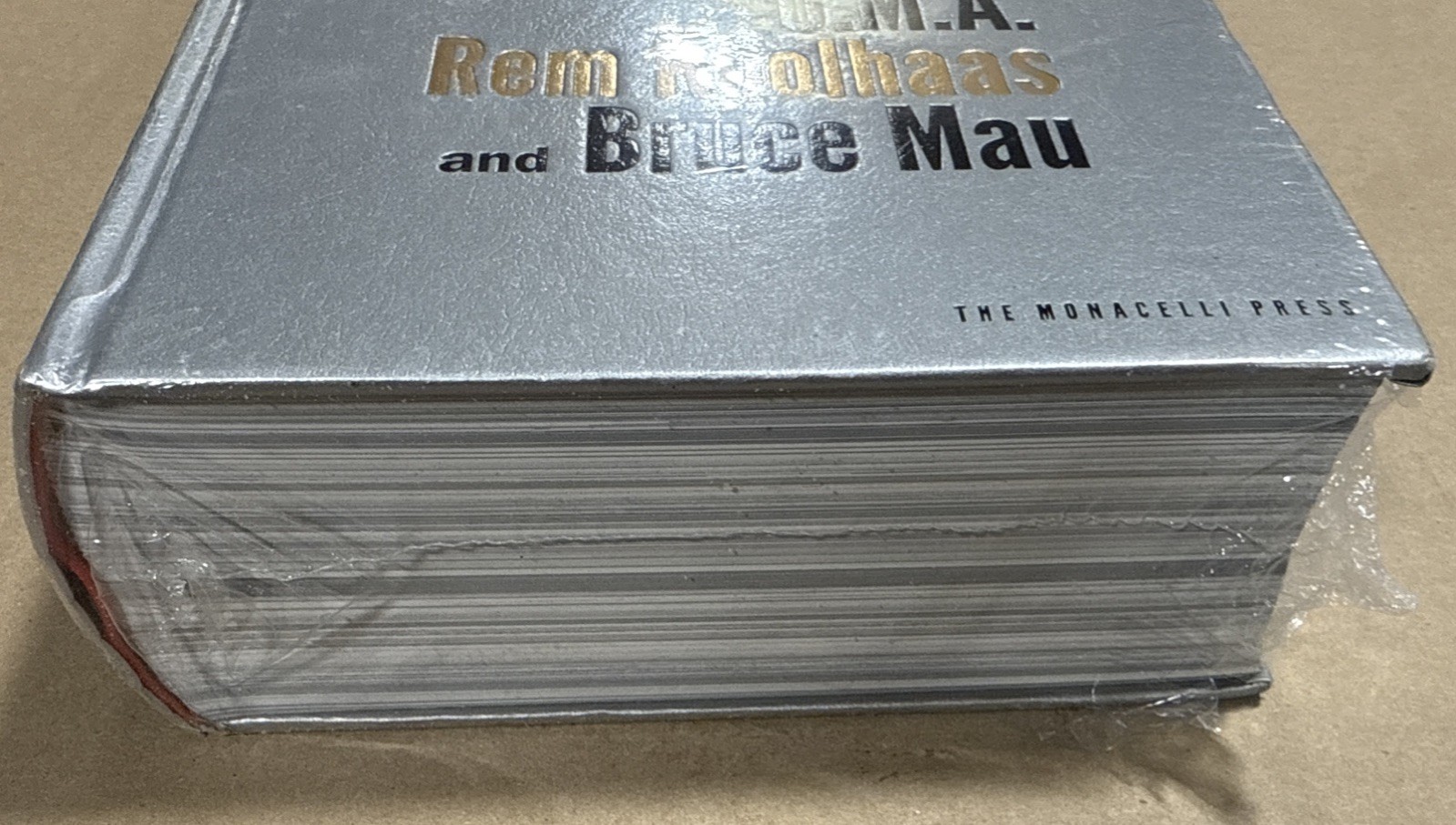 S, M, L, XL, Hardcover by Rem Koolhaas & Bruce Mau SEALED NEW