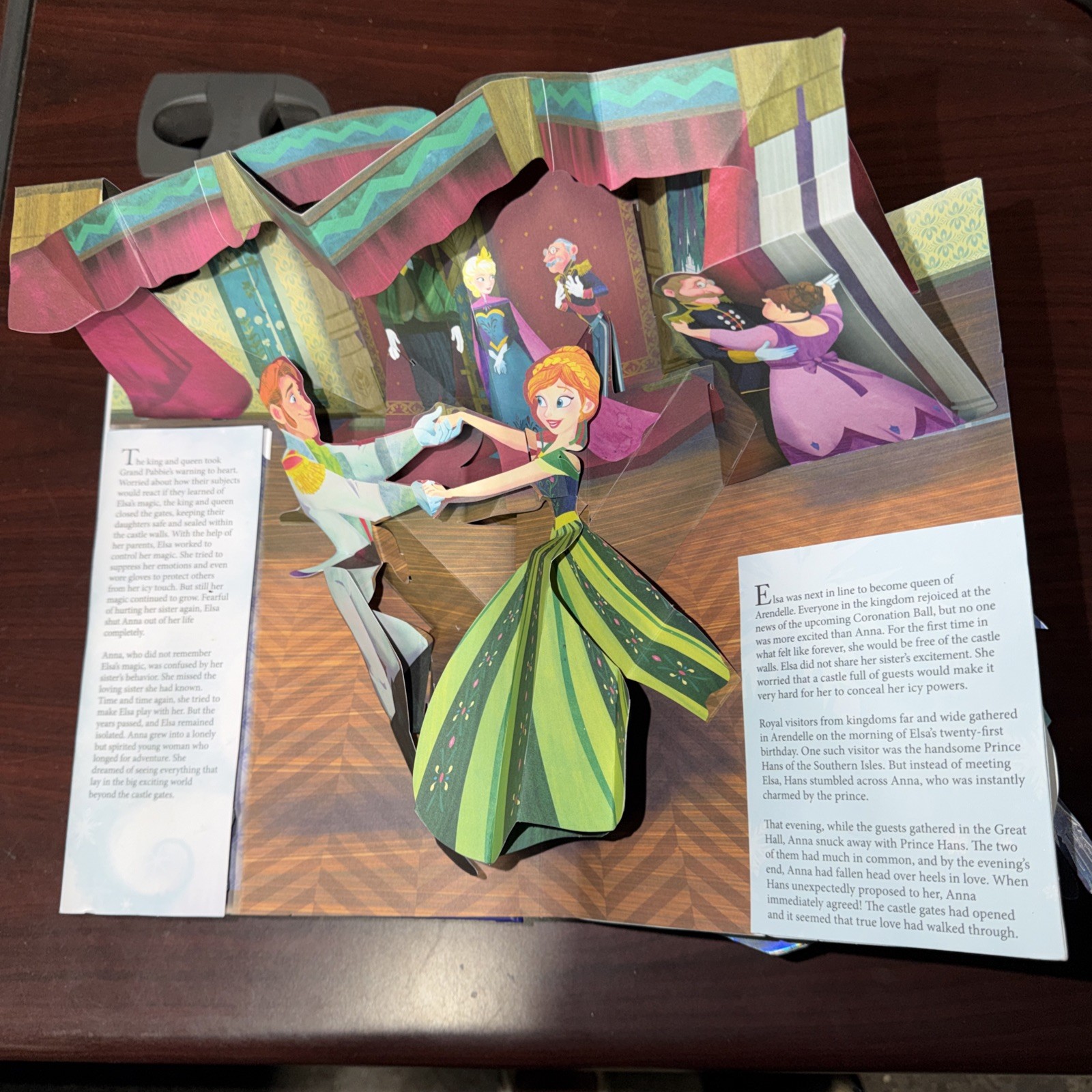 Frozen : A Pop-Up Adventure by Matthew Reinhart (2016, Hardcover) ACCEPTABLE