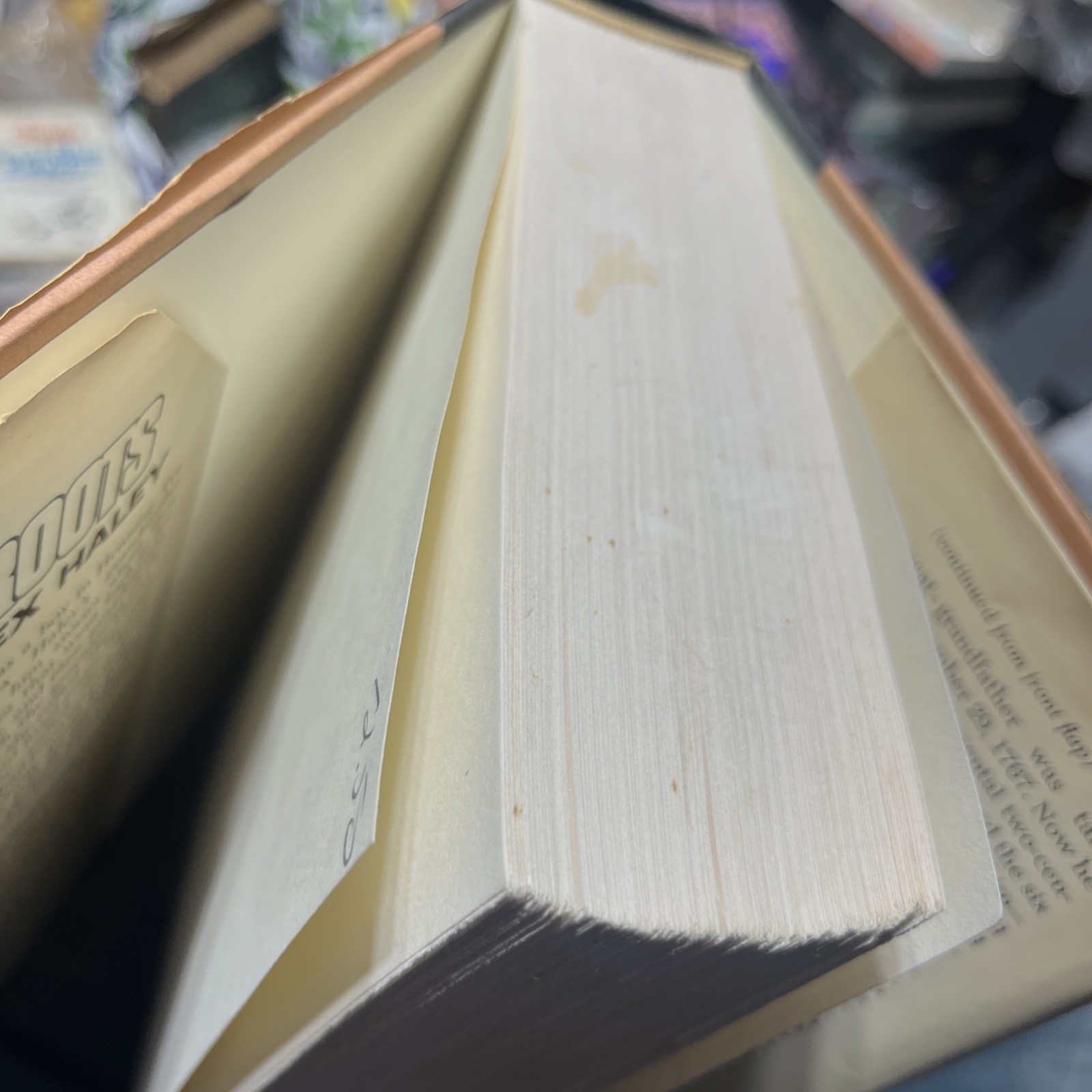 ROOTS by Alex Haley 1976 TRUE STATED FIRST EDITION; 1ST/1ST PRINTING Vtg HC DJ