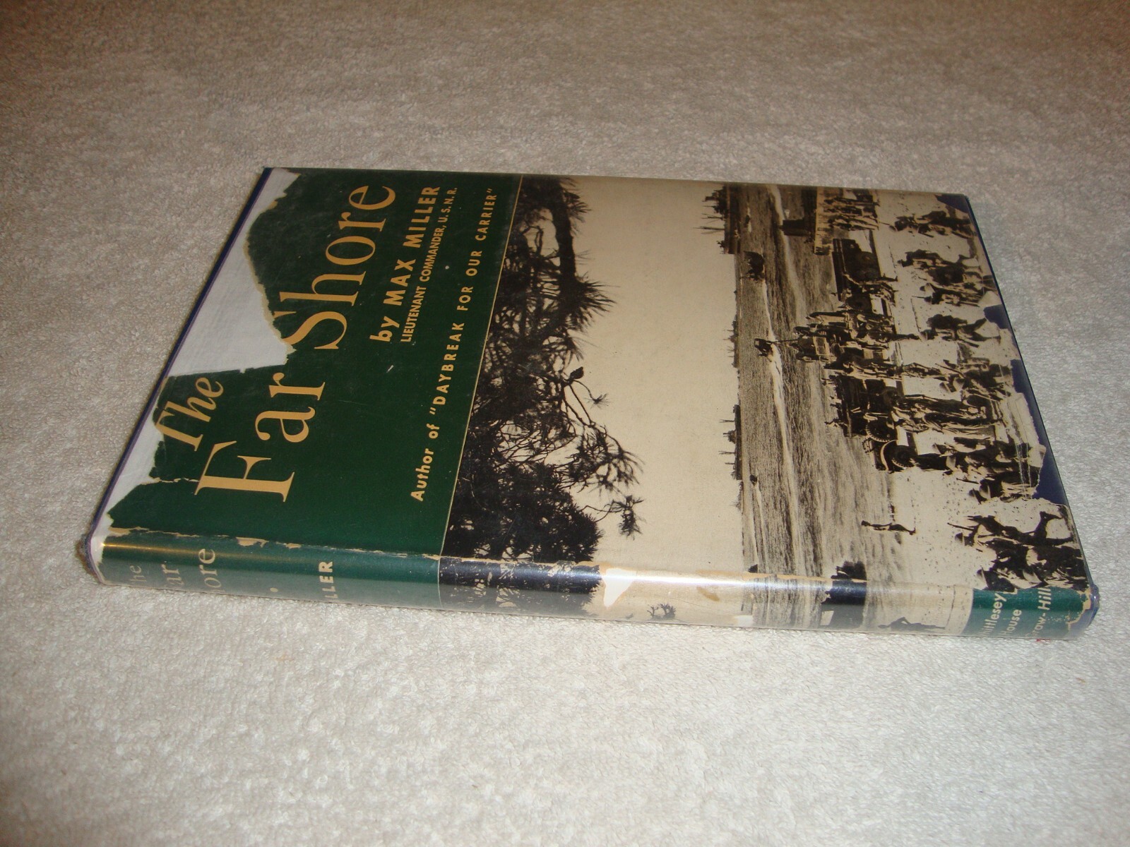 The Far Shore by Max Miller hc/dj 1945 1st Edition