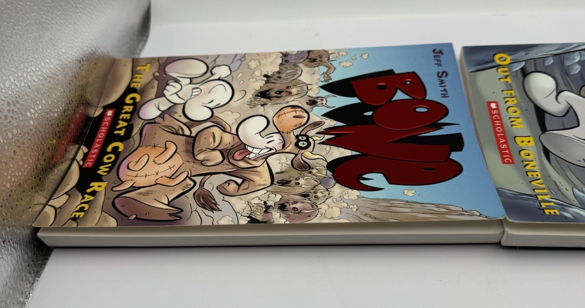 Lot of 4 Bone Books – Jeff Smith – PB – #1, #2, #5, #6