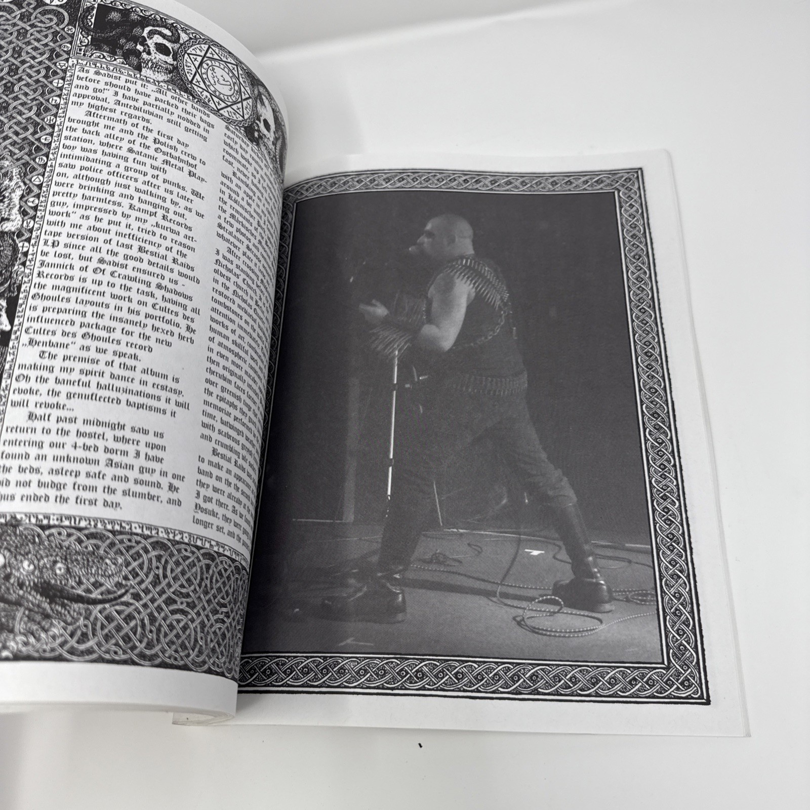 VATRA I SUMPOR Black War Death Metal Occult Satanic Art Zine Book Proclamation