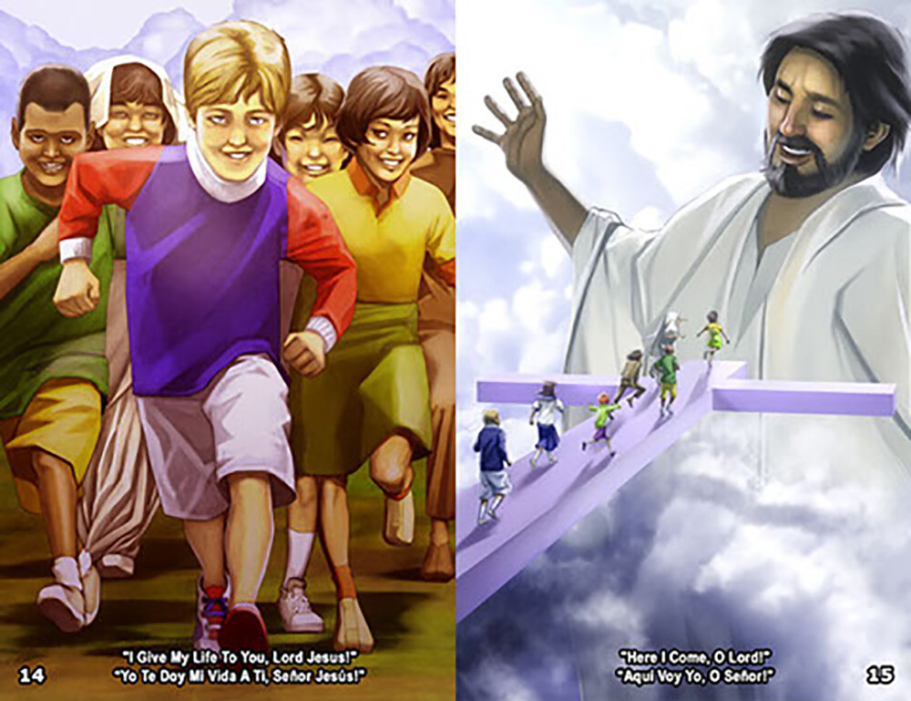 KID’S (Children) Bible Gospel Tracts in English & Spanish, 40 Pack, 20 Pages ea.