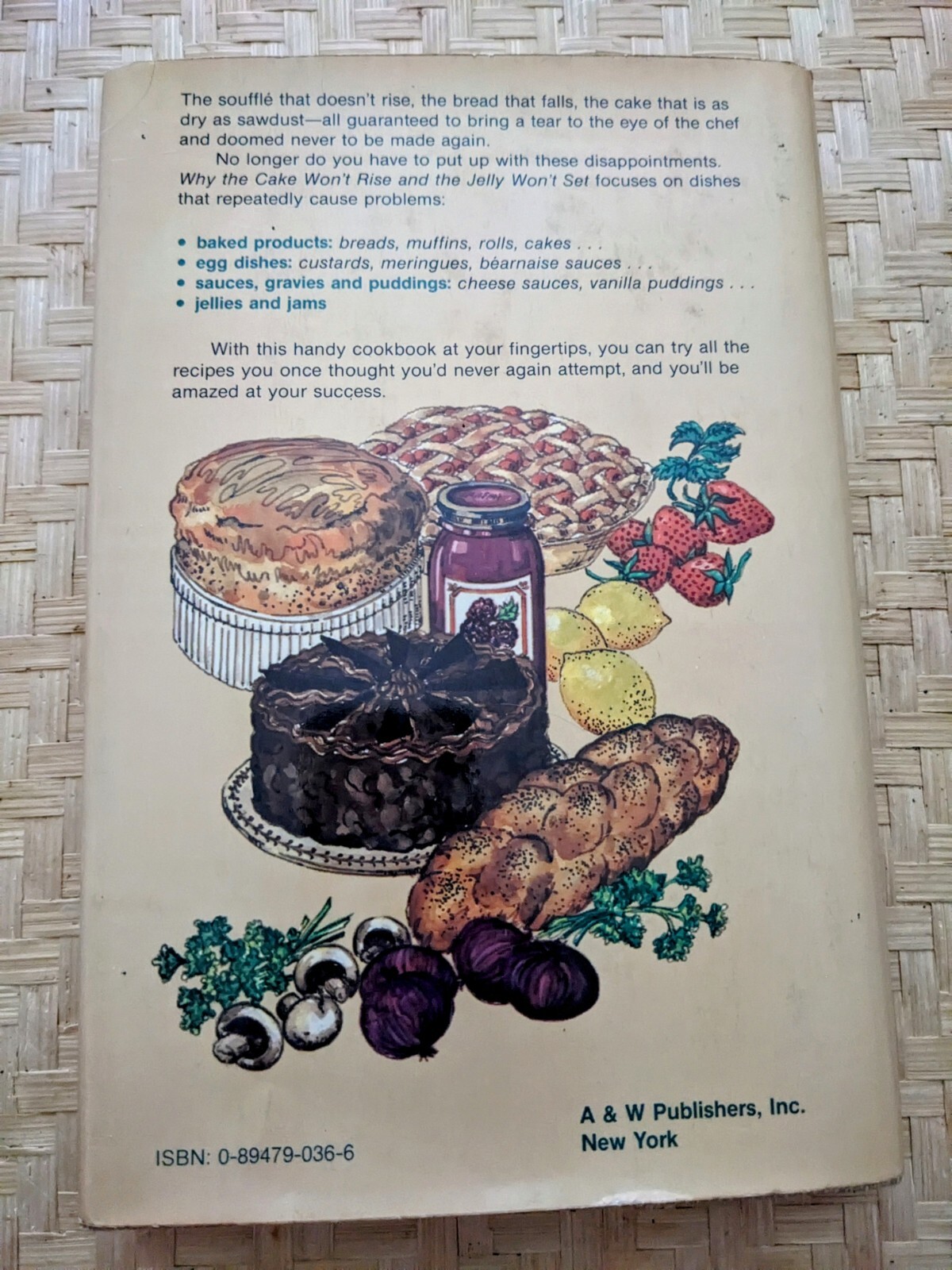 Vintage 1979 Why The Cake Won’t Rise And The Jelly Won’t Set HC/DJ EXCELLENT