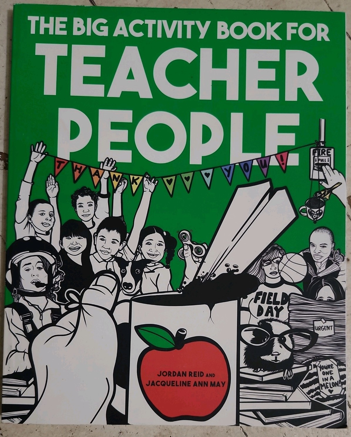 Big Activity Book for Teacher People by Jordan Reid (2022, Trade Paperback)