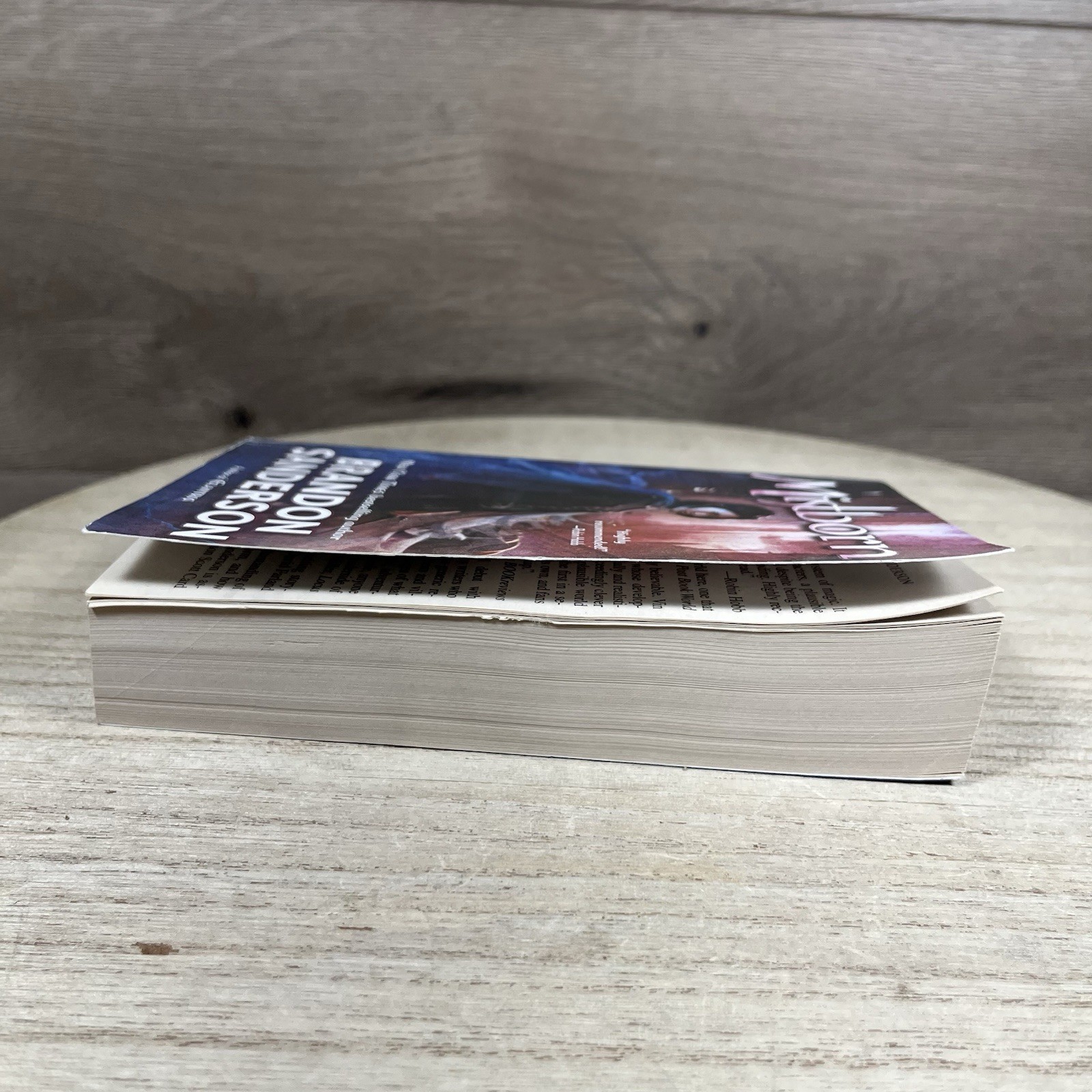 Mistborn Trilogy 1-3 Brandon Sanderson Paperback Books Mass Market
