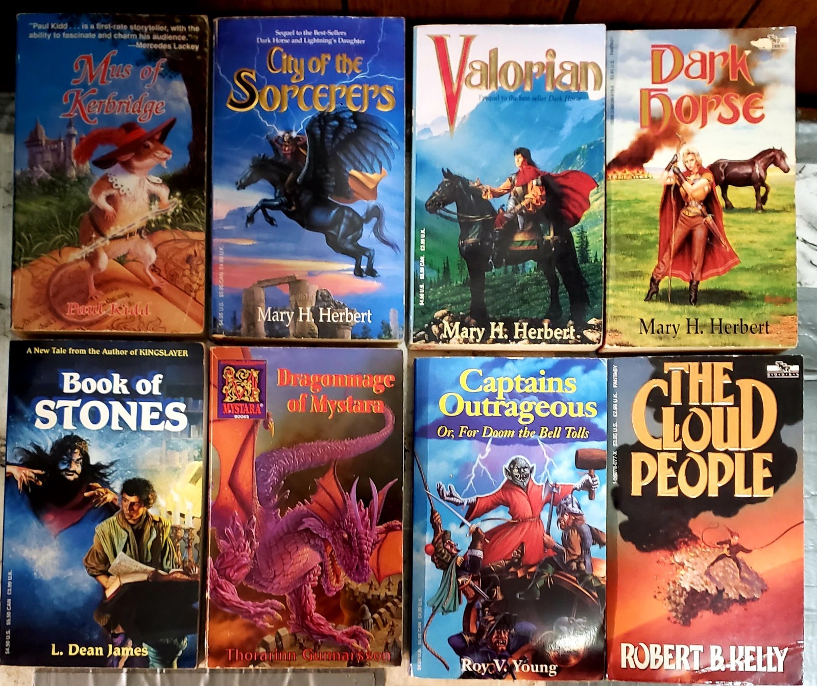 Fantasy Books Wizards of The Coast Lot of 8 1st Prints 1st Ed Ex Condition 🔥